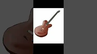 Day 2 of drawing daily #speedpaint #speeddraw #guitar #drawingtimelapse
