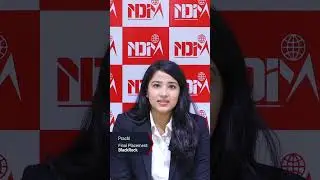 Prachi Placed at BlackRock | NDIM Best MBA in Delhi | NDIM Top PGDM | NDIM Reviews | NDIM Placement