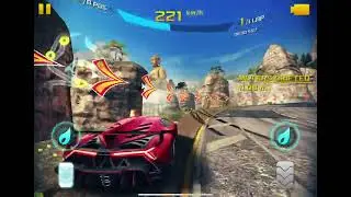 iPad Pro M2 , asphalt 8 gameplay