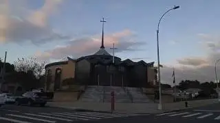 Driving by Oakland Gardens in  Queens,New York