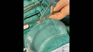 how to correctly attach the scalpel blade to the BP handle using a needle holder is a great tip####