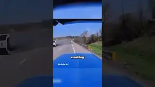 Грузовик перевернулся и разбился 😬