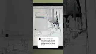 Can you change the line color to red in SketchUp?