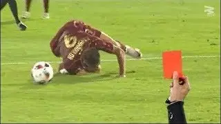 Top 10 ⚽ INSANE Red Cards For Diving