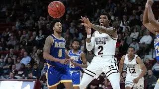 Lamar Peters Mississippi State Bulldogs | Career High 27 PTS 5 AST vs McNeese State | 12/4/18 |