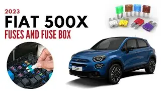 Схема и расположение блока реле и предохранителей Fiat 500X 2023 Руководство пользователя