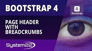 Bootstrap 4 Basics Page Header With Breadcrumbs