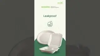 Eco friendly Tableware | Sugarcane Bagasse Products | Ecolates