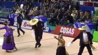 Ciudad de Miraflores 2016. Semifinal Juvenil. Julito-Jennifer, Diego-Maria Fe...