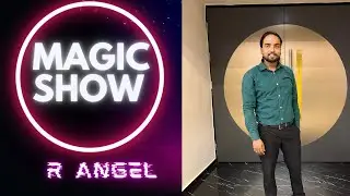 Magic show by famous magician of Bihar magician R Angel | birthday show in Patna 