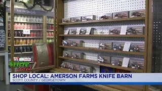 Live With Lee & Hayley: Shop Local:  Amerson Farms Knife Barn