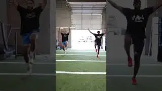 Speed training to help quickness! Get active today! #offseason #workout #speedworkout #running