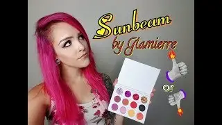 Reviewing the NEW Sunbeam Palette by Glamierre