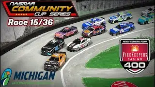Серия кубков сообщества NASMAR | 2025 Firekeepers Casino 400 в Мичигане | Покадровая съёмка NASCAR