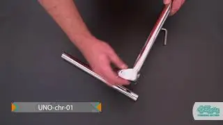 Зажим для труб в 3-х направлениях UNO-chr-01