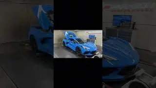 Bolt on C8 Stingray getting dyno tuned. Seeing some impressive gains