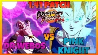 DBFZ 1.41 DR WEBOS vs PINK KNIGHT gameplays (Kid Buu, Janemba, Frieza vs Bardock, SSJ Goku, Z Broly)