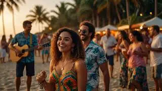 🌴 Tropical Fiesta Dance | Reggaeton Latin Pop EDM Fusion (Instrumental