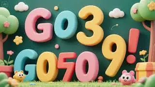 Letters, Numbers, Go Go Go! | ABCs & 123s Fun Song for Kids | Nursery Rhymes & Learning Songs