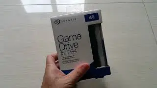 PS4 Seagate 4TB External HDD for my PS5 console (Expanding games storage) Nov 2023