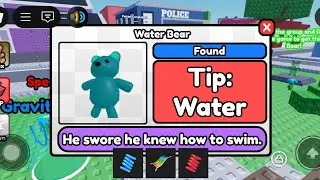 Guide How To Get WATER BEAR On Roblox Find The Bears!