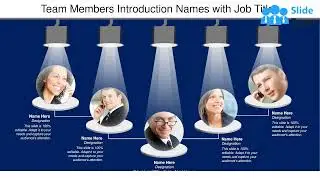 Team Members Introduction Names With Job Titles