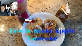 How to Make Apple Pancake/ Quick and easy to Cook Apple Pancake!