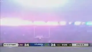 Cade York Nails Kick To Give LSU Late Lead LSU Vs Florida 2020