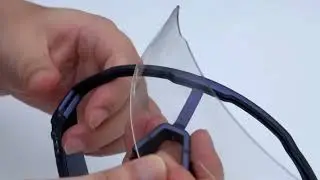 How to change lenses of HAKII Wind II Bluetooth Cycling Glasses