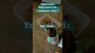 Follow for more sensory play ideas! #mom #sensory #homeschooling