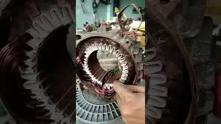36 slot ka motor coil rewinding karna sikhe/धान झाड़ने का मोटर कॉइल बांधना सीखें #लाइव  #livestream 