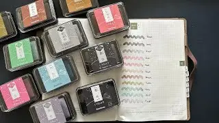 Shachihata Ink on Tomoe River Paper (Hobonichi Cousin)