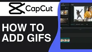 Как добавить GIF-изображения в видеоредакторе CapCut &mdash; полное руководство