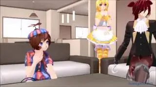 MMD x FNAF - When Freddy takes away the TV