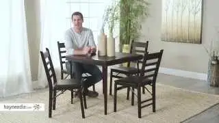 Cosco Bridgeport Folding Chair - 2 Pack - Product Review Video