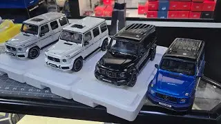 Comparing G Wagon's. AUTOart Vs. Minichamps!
