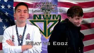 #NWMDZ #SSBM LT8 - EBay (CAP) vs Eggz (FOX)