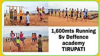 1,600Mts Running practice||SV DEFENCE ACADEMY TIRUPATI ||1st year s || 2nd year student s ...BSR DC
