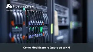 Come Modificare Quote di un Account cPanel su WHM