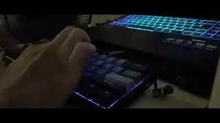 THOCKY OR CREAMY? | Royal Kludge RK61 Plus (Lubed Sky Cyan Switches + Tape Mod)