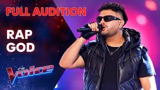 Flamboyant RAPPER Steals the Show on The Voice!