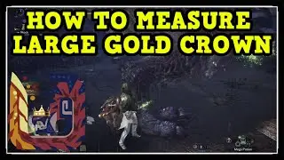 MHW Iceborne Glavenus Large Gold Crown (How to Measure Gold Crown Guide)