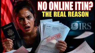 Why You CANNOT Apply for an ITIN Online (The Truth the IRS Doesn’t Explain)