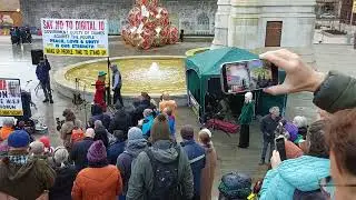 Anti Digital ID Protest Birmingham 20 December 2025 - David Icke - Global Cult & Technocracy 