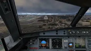 [MSFS 2024] Firm Landing into Los Angeles KLAX | American A321