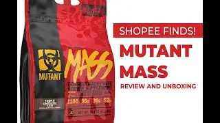 Распаковка и обзор MUTANT MASS 15 фунтов