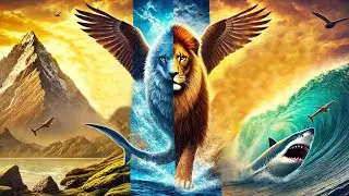 🔥 The Ultimate Hybrid Beast is HERE! (Lion + Eagle + Shark) 🦁🦅🦈