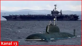 Russian submarine dares to provoke US aircraft carrier and gets a response: hunt is on