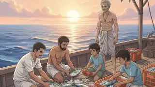 உப்புக் காற்றின் வாசம்#ghibli #animation #lifeisbutadream #lifestyle #tamil #cartoon #sea #cooking 