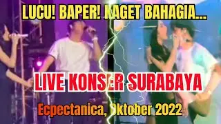 Moment Lucu Konser Mahalini. Raymond Aditya di Prank Duet